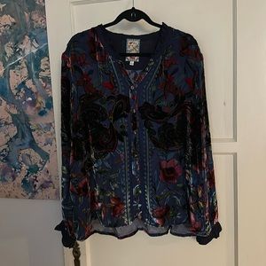 Johnny was XL fuzzy, long sleeve shirt